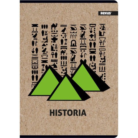 Zeszyt Kraft Liner historia A5 58k. 70g krata [mm:] 147x209 Beniamin (8409)