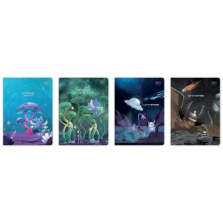 Zeszyt METALIC FANTASY A5 16k. 70g krata Interdruk