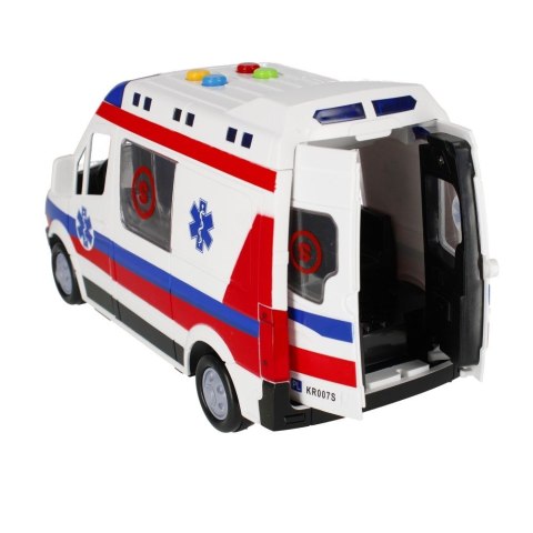 Ambulans 26cm światło i dźwięk Mega Creative (522124)