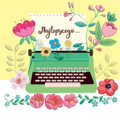 Kartka składana KW maszyna kw Henry (5905701485789)