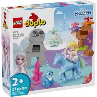 Klocki konstrukcyjne Duplo Elsa i Bruni w Zaczarowanym Lego (10418)