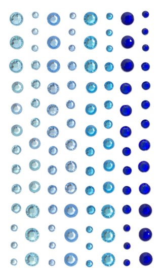 Kryształki samoprzylepne mix Galeria Papieru (251109)