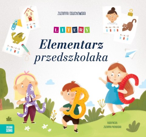 Książeczka edukacyjna Elementarz przedszkolaka Zielona Sowa