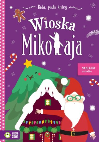 Książeczka edukacyjna Wioska Mikołaja Zielona Sowa