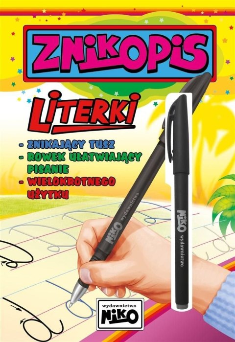 Książeczka edukacyjna Znikopis. Literki Niko