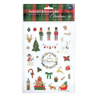 Naklejka (nalepka) CHRISTMAS 5902277354228 Interdruk (60szt)