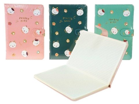 Notes (notatnik) koty A5 krata Adar (620322)