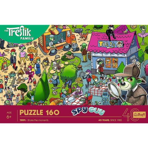 Puzzle Trefliki celebrują 160 el. Trefl (40052)