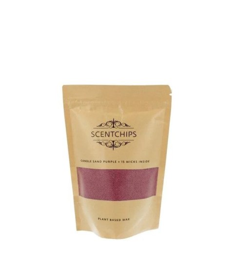 Świeca piaskowa 250g fioletowa Pavoncella (8716516204253)