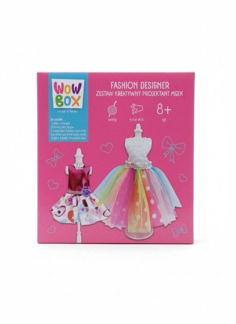 Zestaw kreatywny dla dzieci Wow Box do projektowania mody Tm Toys (WOW0276)