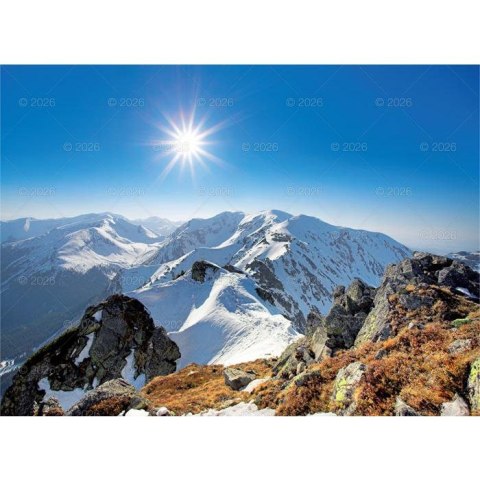 Kalendarz ścienny PEJZAŻE TATRZAŃSKIE 13-planszowe 2024 320mm x 470mm Lucrum (RW05)