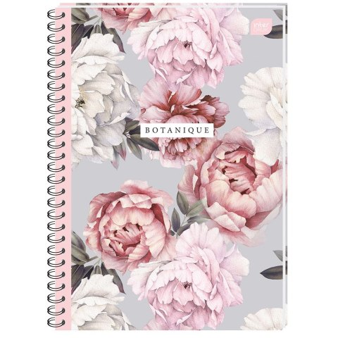 Kołozeszyt (kołonotatnik) A4 120k. krata+linia Interdruk (KOŁOZA4120HYB)