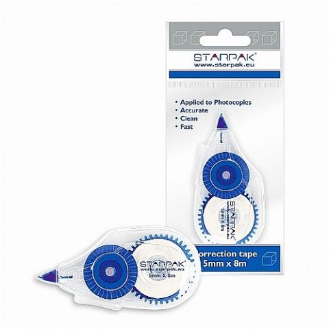Korektor w taśmie (myszka) 5x8 [mm*m] Starpak (133029)