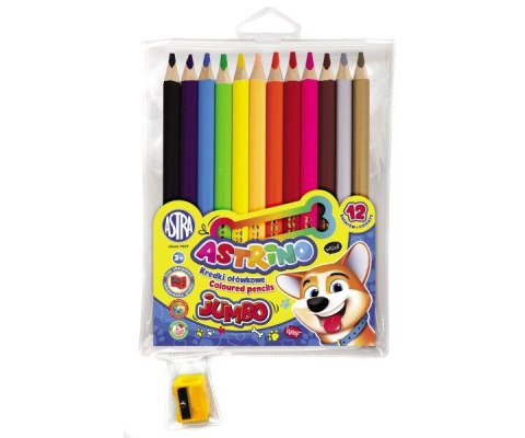 Kredki ołówkowe jumbo 12 kol. Astrino (312221001)