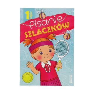 Książeczka edukacyjna Pisanie szlaczków część 1 Literka