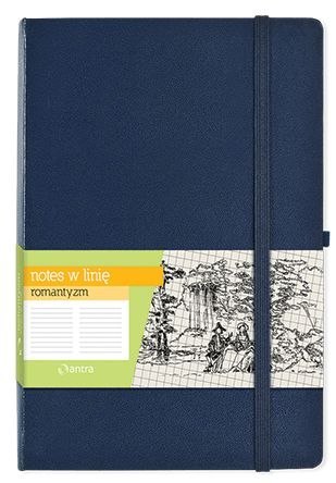 Notes (notatnik) ROMANTYZM A5 linia Antra