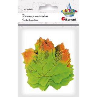 Ozdoba materiałowa Craft-Fun Series liście klonu Titanum (FY-001(G))