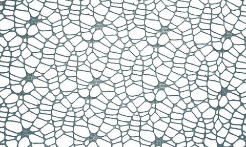 Ozdoba materiałowa Craft-Fun Series siatka koronkowa niebieska dymna Titanum (25CR0331-22)