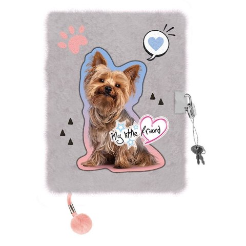 Pamiętnik My Little Friend Grey York A5 Bambino