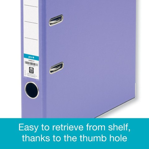 Segregator dźwigniowy 5 cm Pro+ A4 50mm fioletowy Elba (100202100)