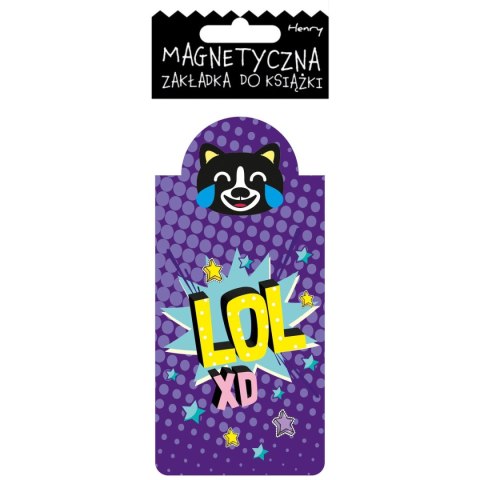Zakładka do książki ZAKŁADKA MAG OWAL nw LOL Henry (5907465661492)