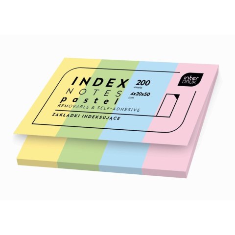 Zakładki indeksujące 200k Interdruk (zakładki)