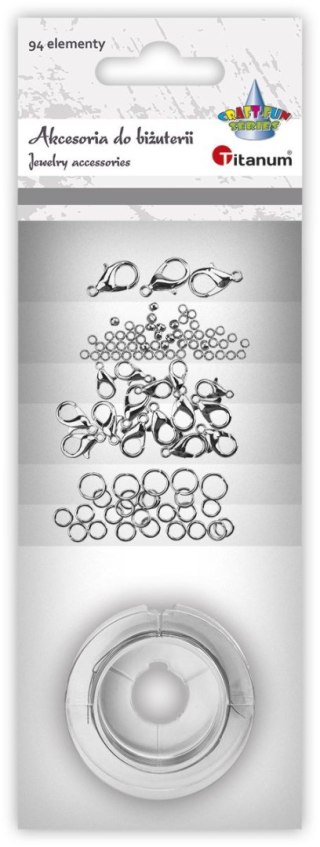 Zestaw do tworzenia biżuterii Craft-Fun Series Akcesoria do biżuterii Titanum (25BJ033121)