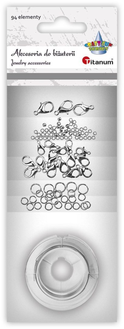 Zestaw do tworzenia biżuterii Craft-Fun Series Akcesoria do biżuterii Titanum (25BJ033121)