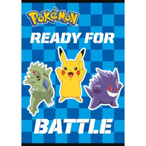 Zeszyt Pokemon A5 32k. 70g krata Unipap
