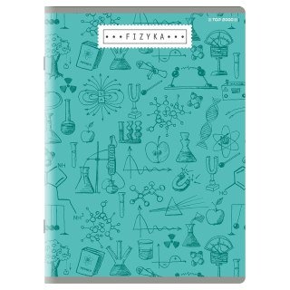 Zeszyt fizyka A5 60k. 80g krata [mm:] 150x210 TOP-2000 (400160589)