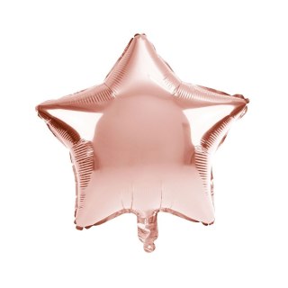Balon foliowy gwiazda złoty róż Arpex (BLF0026ZRO)
