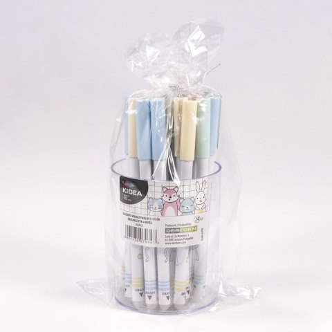 Długopis wymazywalny wkład niebieski 0,7mm Kidea (DWAKA)