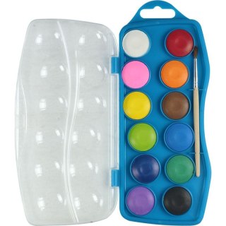 Farby akwarelowe 12 kolor. Fun&Joy (FJ-12K25KAS)
