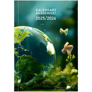 Kalendarz nauczyciela książkowy (terminarz) EKO bezbarwny A5 Wydawnictwo Wokół Nas (A5TA072B)
