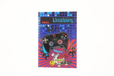 Kartka składana Urodziny dziecięce B6 Pol-mak (B6LUX_URDZIE)