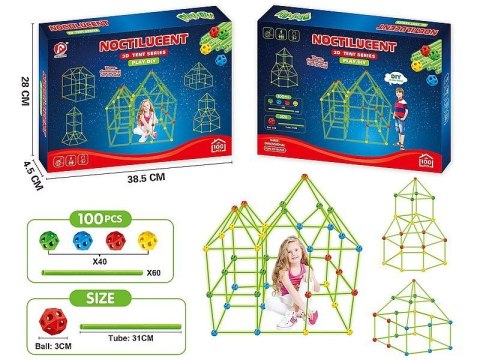 Klocki pozostałe rurki fluorescencyjne Adar (607576)