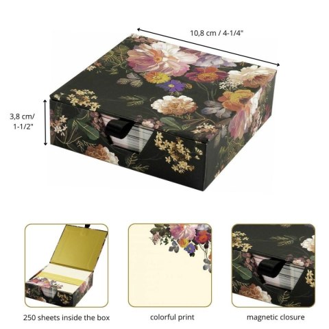 Kostka papierowa Kwiaty o Północy Peter Pauper Press