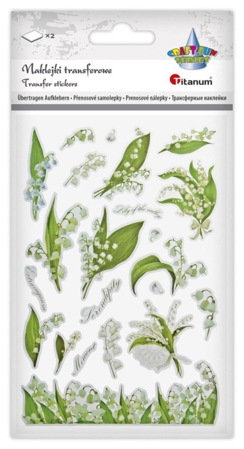 Naklejka (nalepka) Craft-Fun Series Naklejki transferowe Titanum (24XQ0501-3)