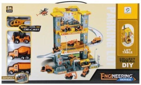 Parking samochodowy Budowa z akcesoriami metalowy Mega Creative (571411)