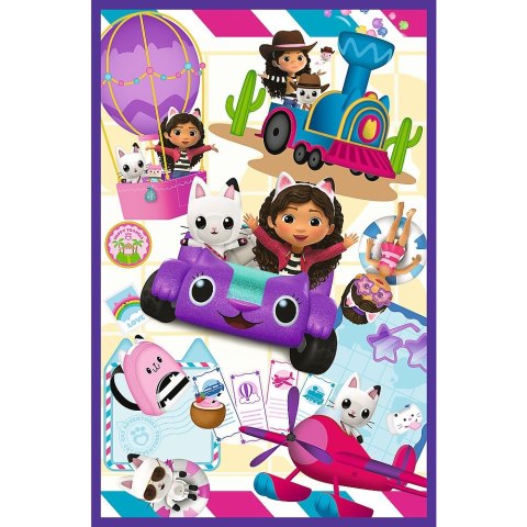 Puzzle Gabby Owady na łące 3x80 el. Trefl (34882)