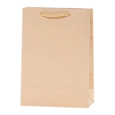 Torba prezentowa kraft [mm:] 160x260x 80 Rozette (2 średnia)