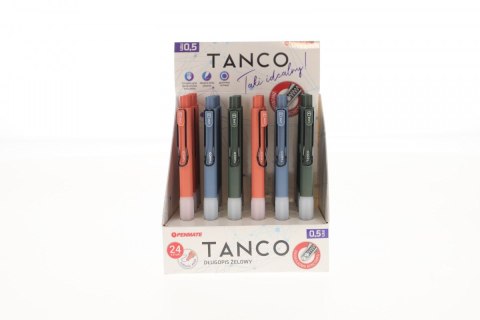 Długopis żelowy żelowy Tanco 24 szt w op wkład niebieski 0,5mm Penmate (TT8836)