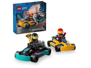 Klocki konstrukcyjne City Gokarty i kierowcy wyścigowi Lego (60400)