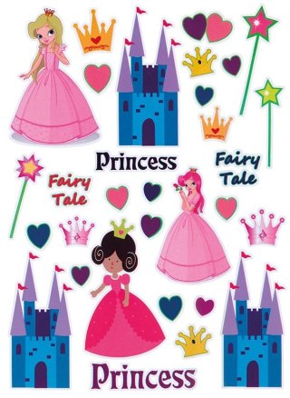 Naklejka (nalepka) Craft-Fun Series Princess Titanum