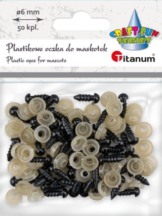 Oczka Craft-Fun Series do maskotek 39264000 Titanum (25BR001)