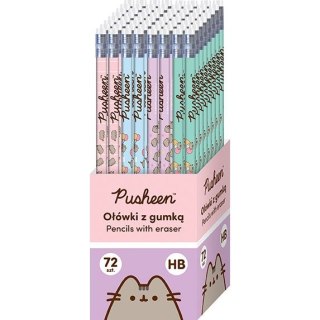 Ołówek PUSHEEN HB 5903235675157 HB St.Majewski (z gumką)