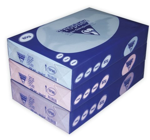 Papier kolorowy kolorowy A4 żółty 250k. 160g Trophee (xca41053)