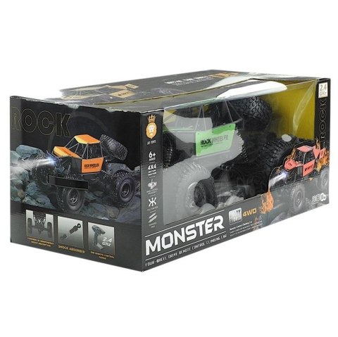 Samochód Zdalnie Sterowane Monster Truck na resorach Zielony Lean (4388)