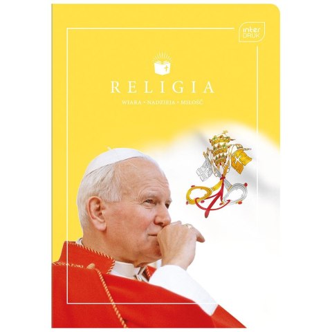 Zeszyt tematyczny A5 32k. 70g krata Interdruk (ZE32RELMIX)