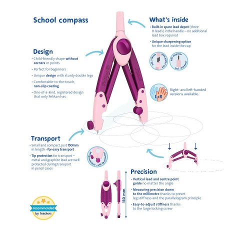 Cyrkiel Griffix Sweet Berry 1 el. Pelikan (300001200)